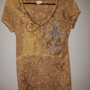 Light brown womens shirt